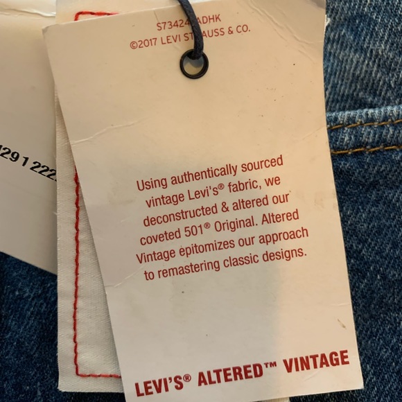 Levi’s Limited Edition Vintage 501 Skinny - Size 25, NWT - Picture 3 of 5